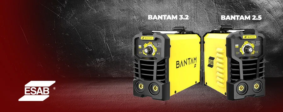 Comparação entre as Máquinas de Solda Inversoras ESAB BANTAM