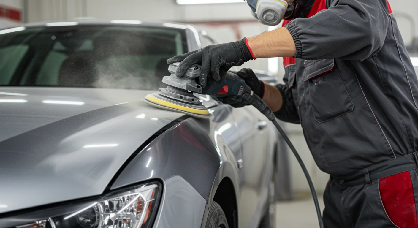 pintura automotiva lixamento