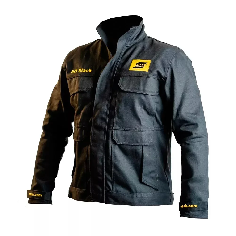 Jaqueta para Soldagem Preta P Esab HD BLACK