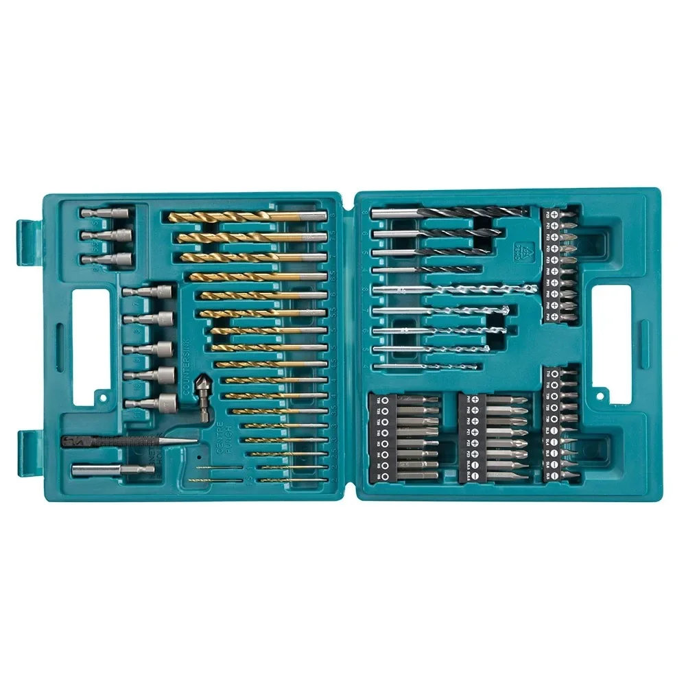 Jogo de Brocas e Pontas 75 Peças Makita B-49373