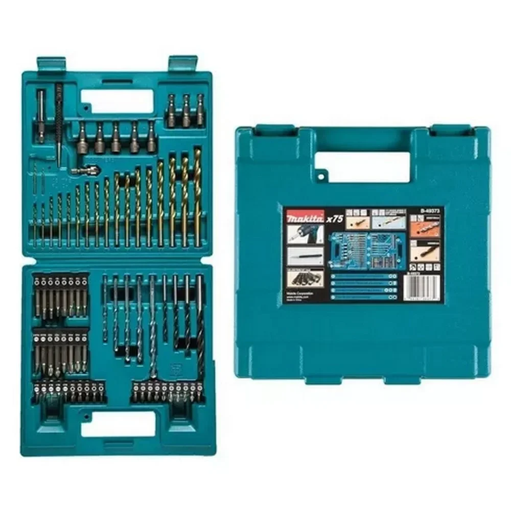 Jogo Brocas e Pontas 75 Peças Makita