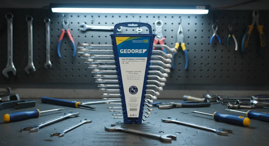 Jogo de Chaves GEDORE 17 Peças 1B17M – Guia Completo