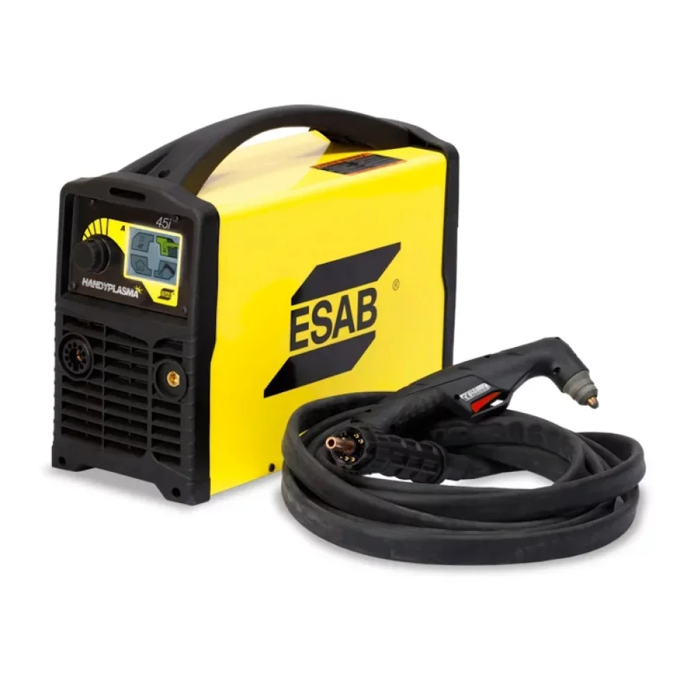Maquina de Corte Plasma Manual Com Tocha 24MM 220V Esab HANDYPLASMA 45I