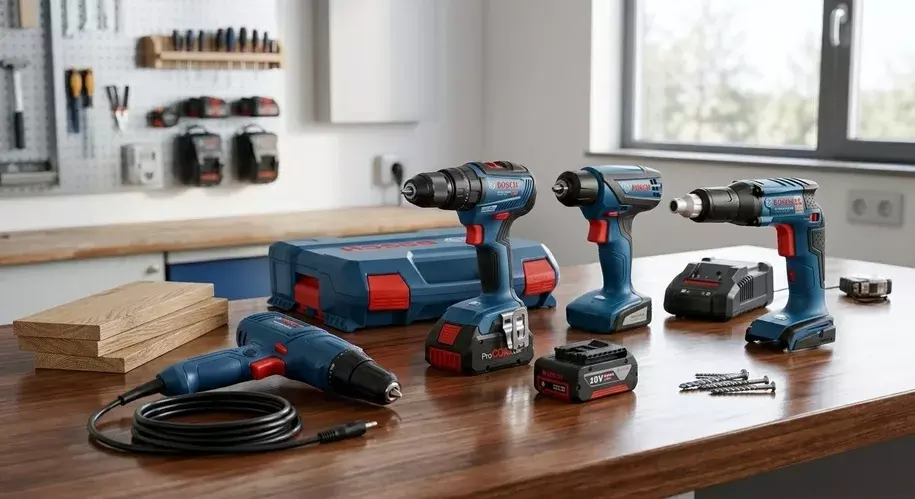 Melhor Parafusadeira Bosch: 4 Opções para Cada Uso