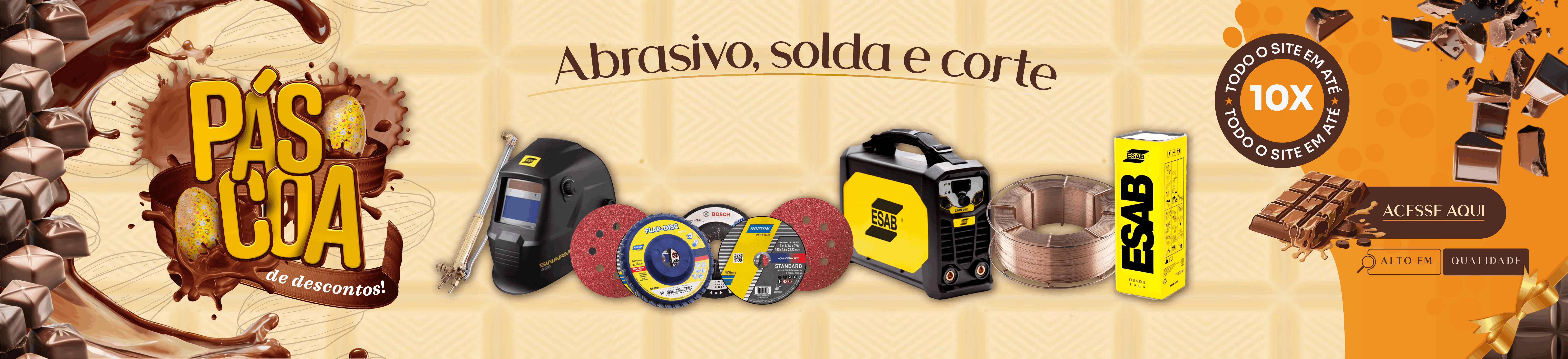 Páscoa de Descontos -  Abrasivo