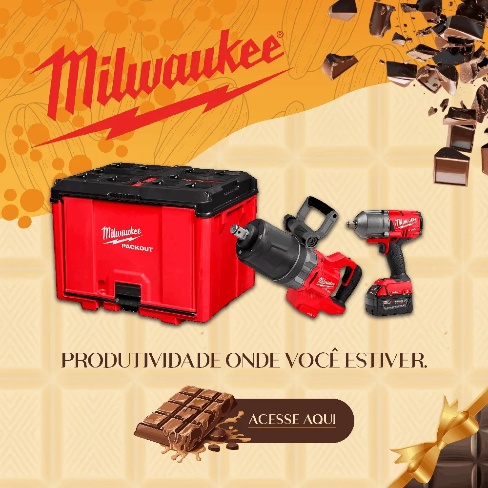 Páscoa de Descontos Milwaukee