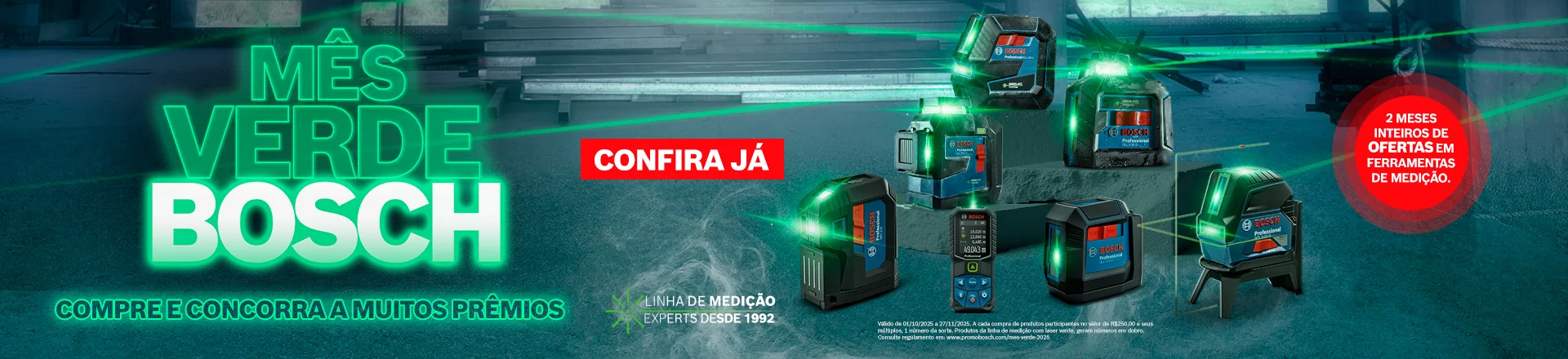 PROMOÇÃO BOSCH VERDE