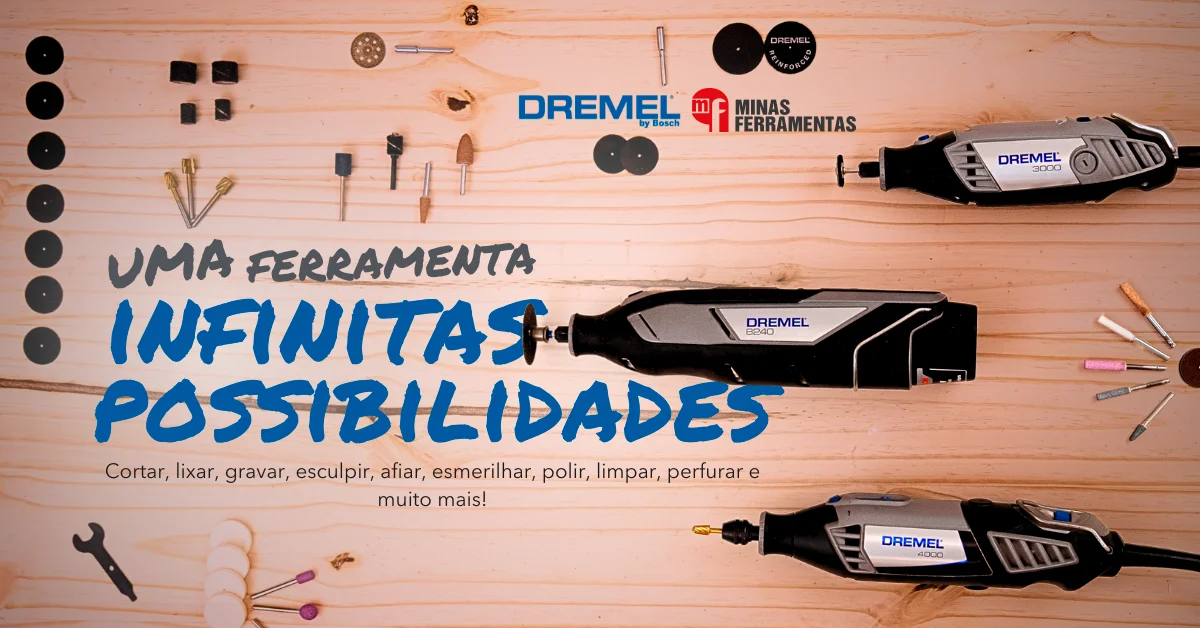 PROMOÇÃO: Compre DREMEL e ganhe um brinde exclusivo!