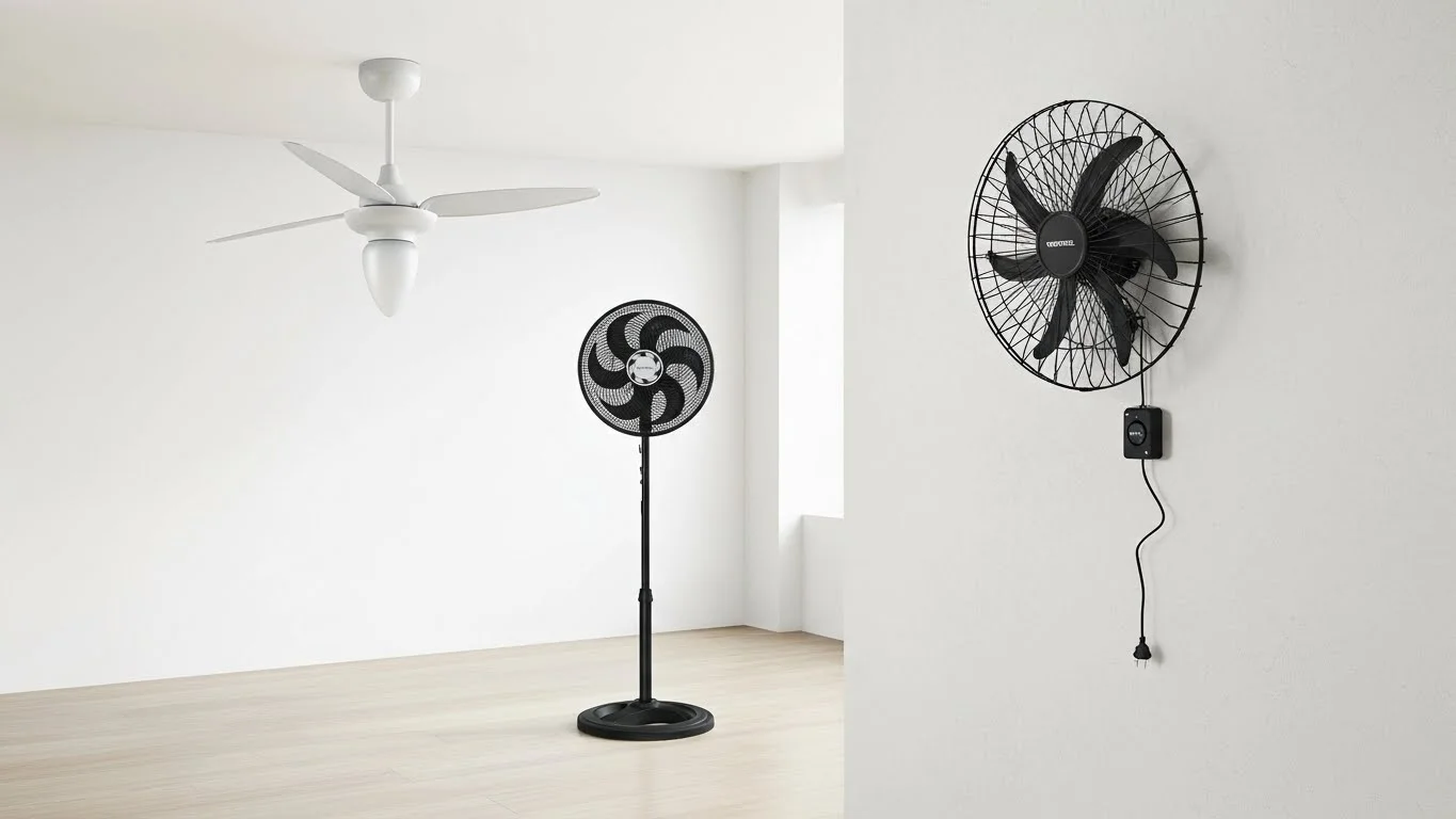 Qual Ventilador Escolher? Teto, Coluna ou Parede