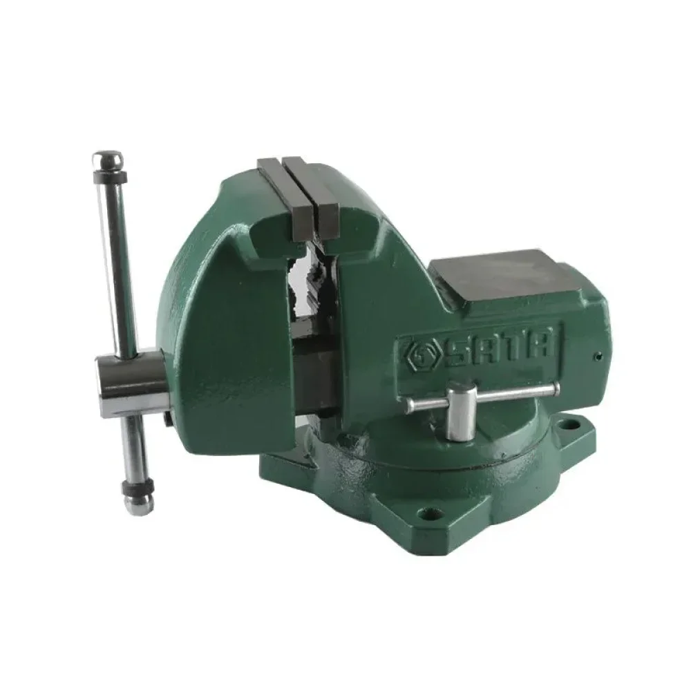Torno de Bancada com Base Giratoria 4" Sata