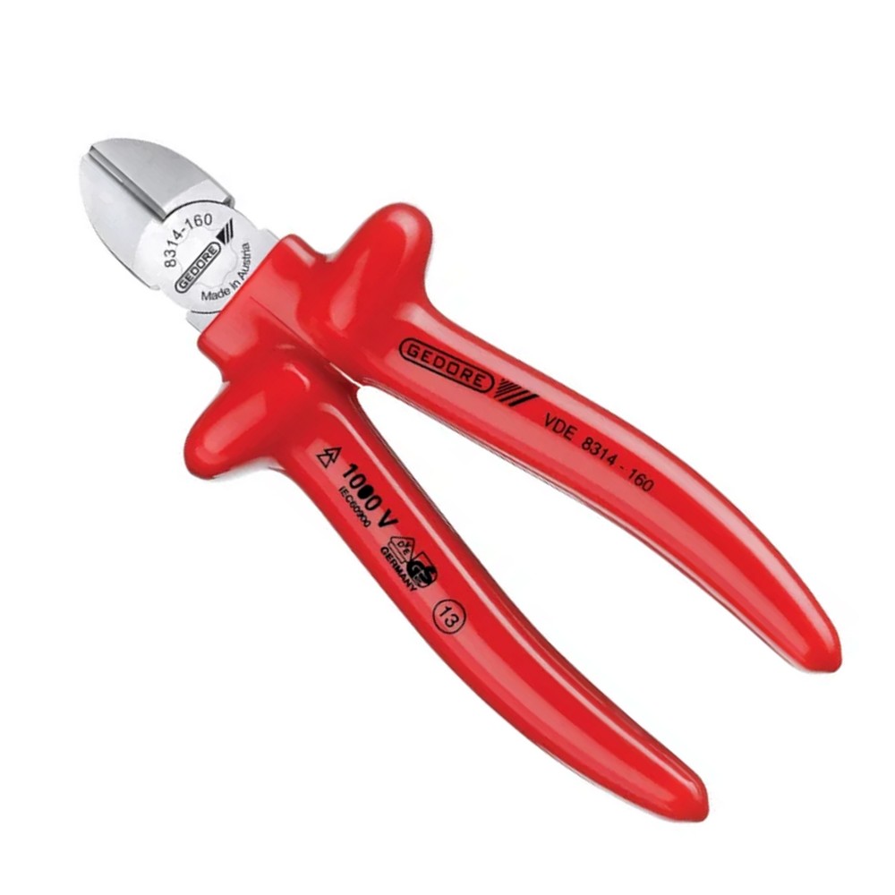 Alicate de Corte Diagonal Isolado 1000V Vde Sueco Gedore