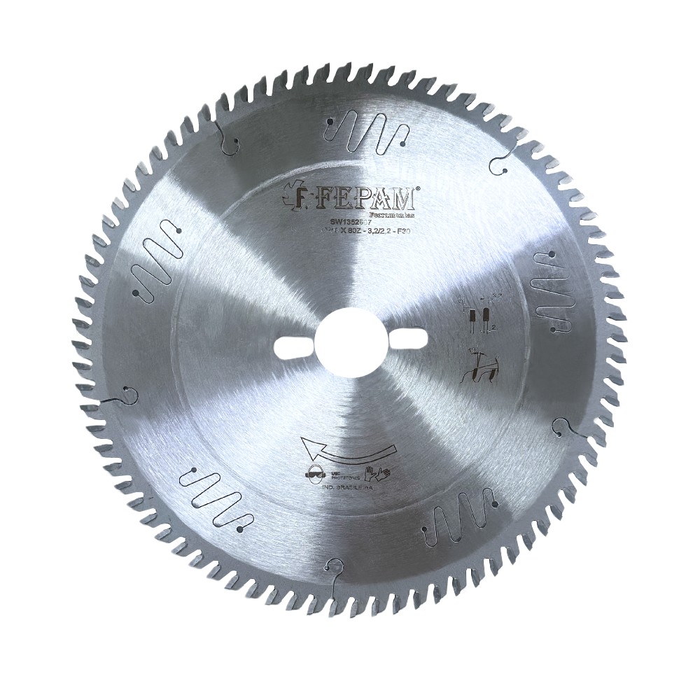 Disco de Serra Circular Widia Trapezoidal 250X30X80D Fepam Rt/Br
