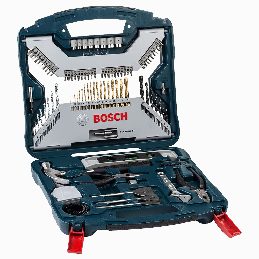 Jogo Brocas e Pontas X Line Titanio 103Pcs Bosch 2607017395