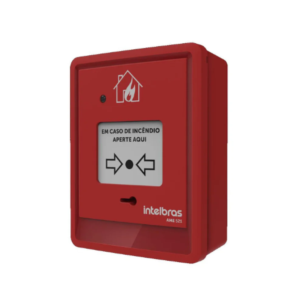 Acionador Manual Endereçável sem Sirene – Ame 521 – Intelbras