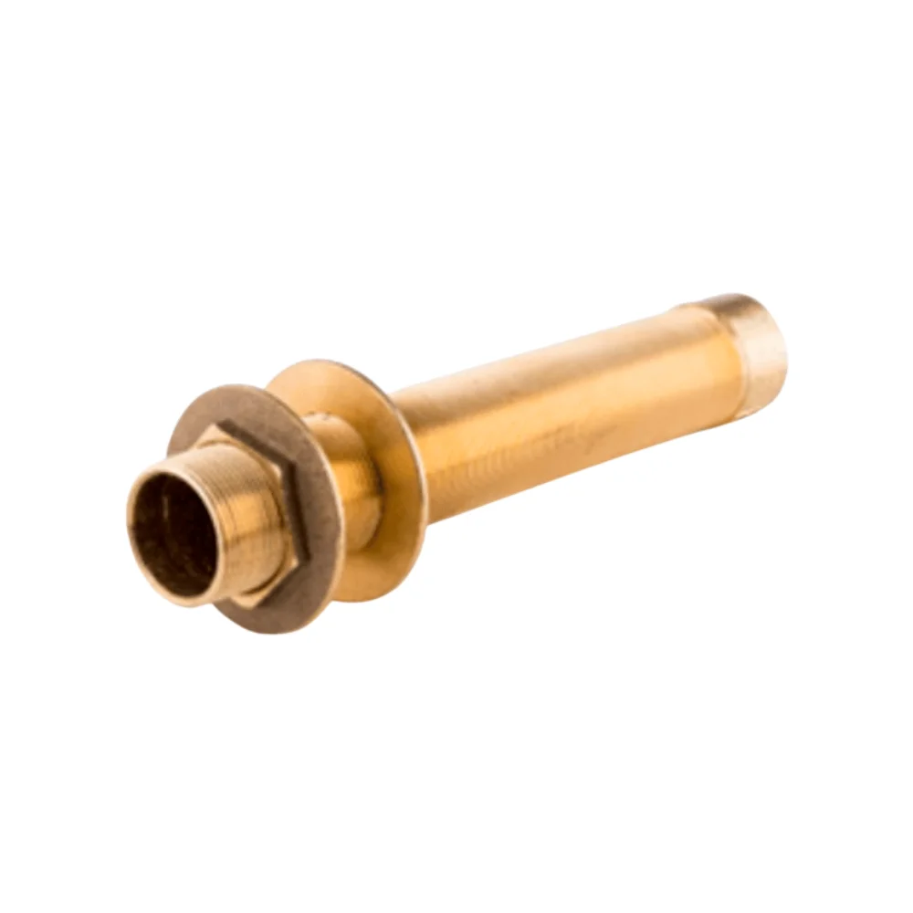 Adaptador Longo com Flange em Bronze 79Mm X 3