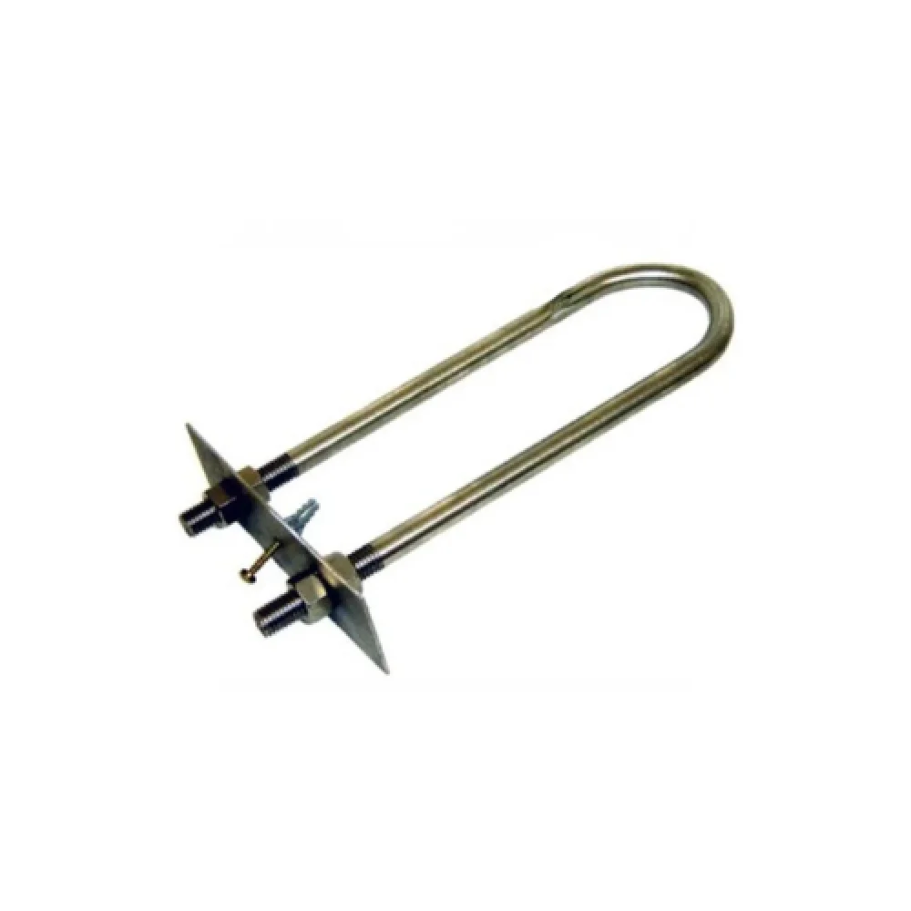 Alça de Ancoragem Aço Inox 5/8" Sobrepor