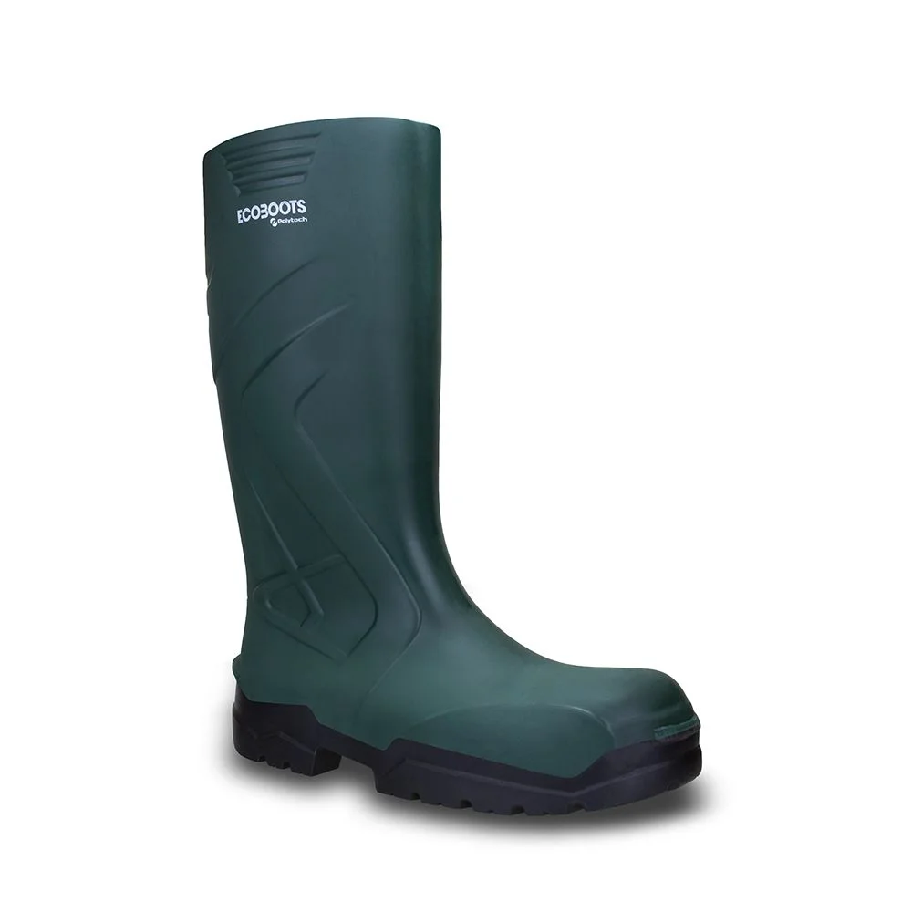 Bota de Poliuretano Verde 34Cm Ca 35047 - Ecoboots Polytech