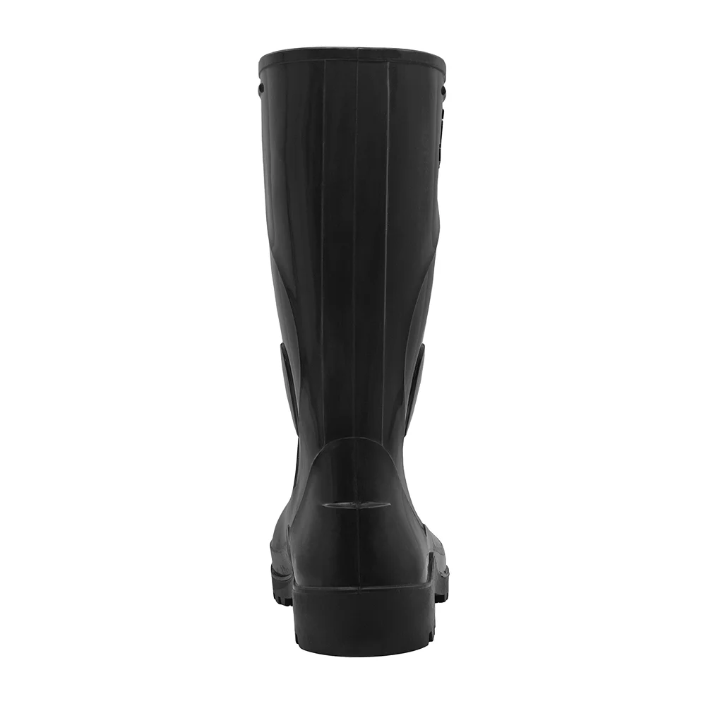 Bota de Pvc Cano Médio 28Cm Preto com Forro Ca 36025 - Innpro