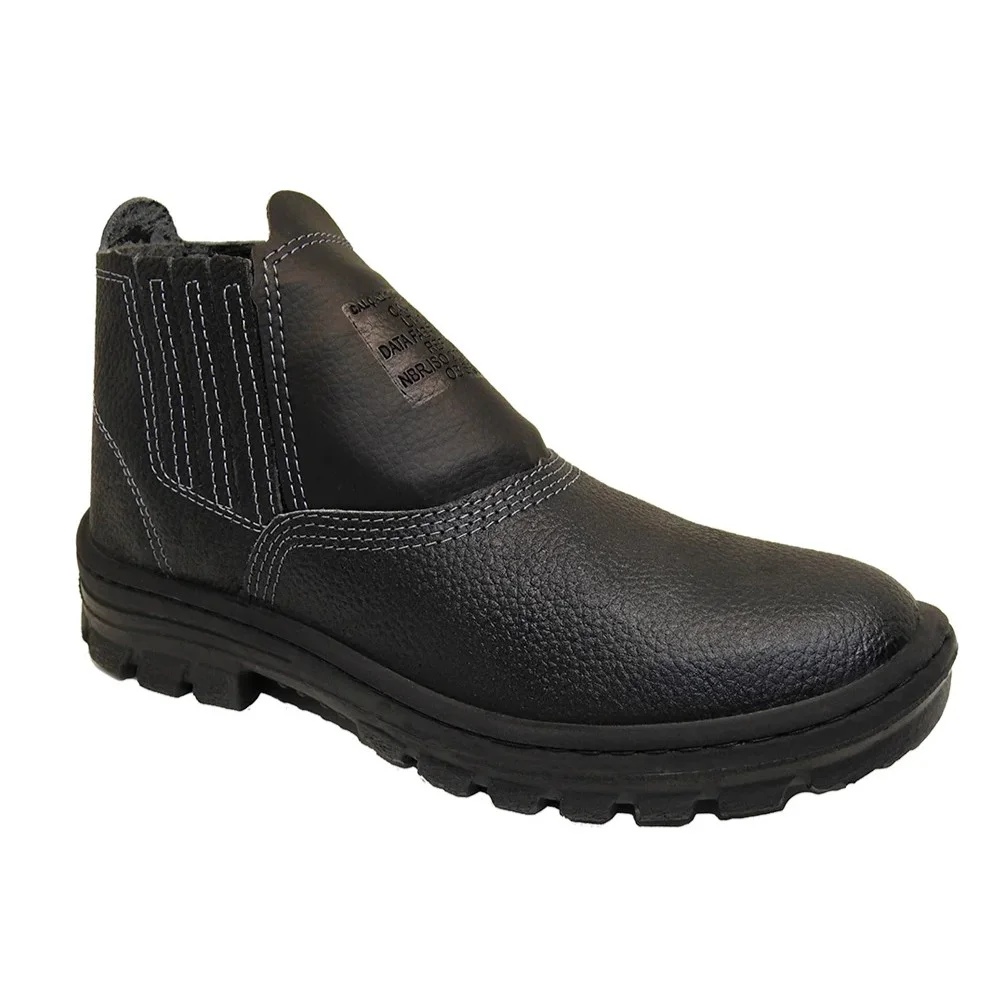 Bota de Segurança Cartom com Elástico e Bico de Pvc - Ca 17137