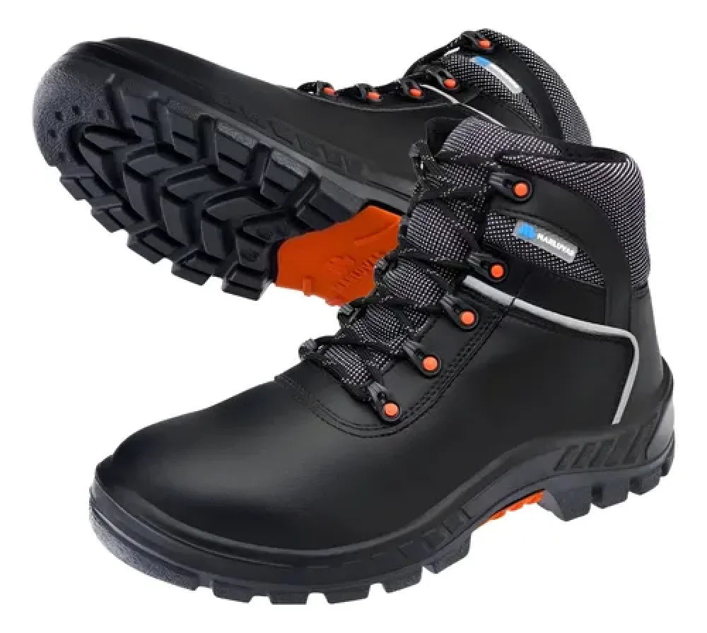 Bota de Segurança Eletricista com Cadarço - Bico Pvc - Microfibra - N° 41 - Ca 42896 - Premier
