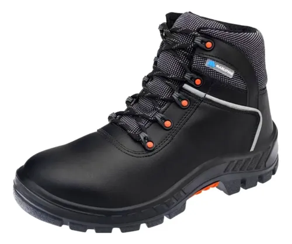 Bota de Segurança Eletricista com Cadarço - Bico Pvc - Microfibra - N° 44 - Ca 42896 - Premier
