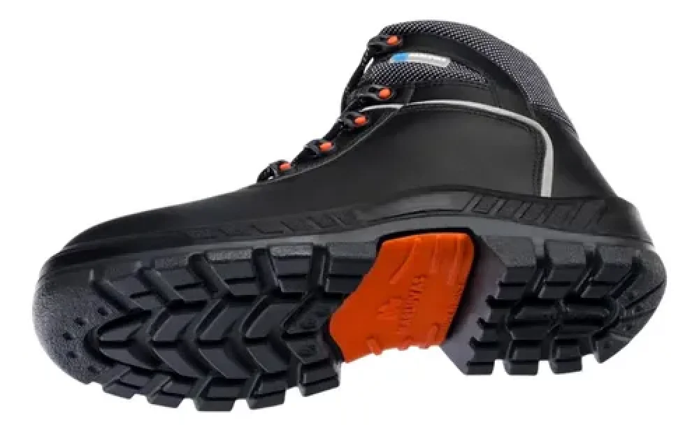 Bota de Segurança Eletricista com Cadarço - Bico Pvc - Microfibra - N° 44 - Ca 42896 - Premier