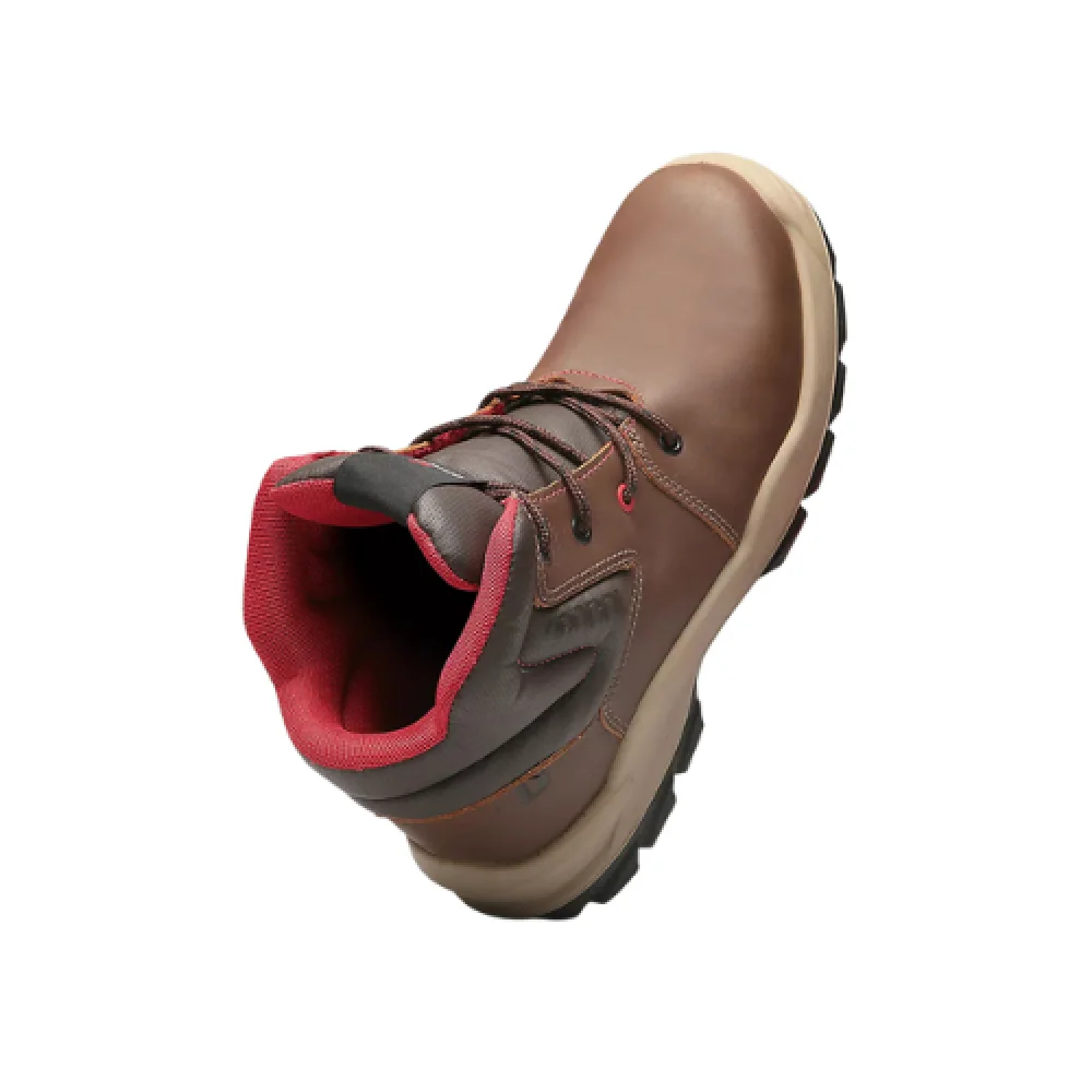 Bota de Segurança Mbag Horizon Amazonas Bico Pvc Ca 40872 Marrom - Bracol