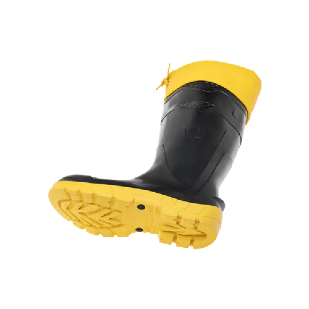 Bota Pvc Cano 32 CM com Forro e Polaina Preta - 100Aworkf - Marluvas - Ca 42673