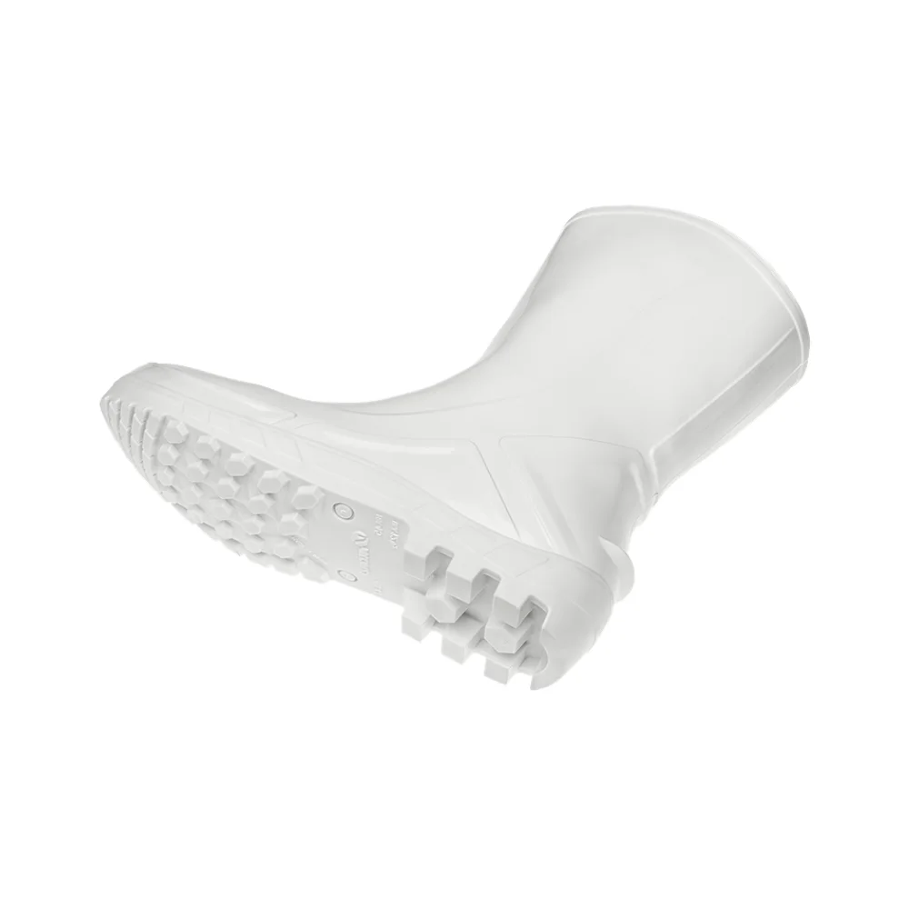 Bota Pvc Cano Médio 28Cm Branca com Forro 110Vflex Ca 42291 - Vulcaflex