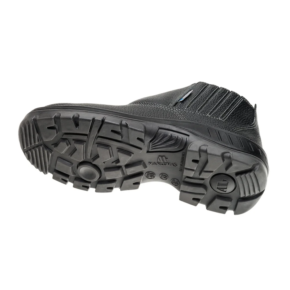 Botina Marluvas 95B19-Bp Couro Relax Bico Pp Ca 41419