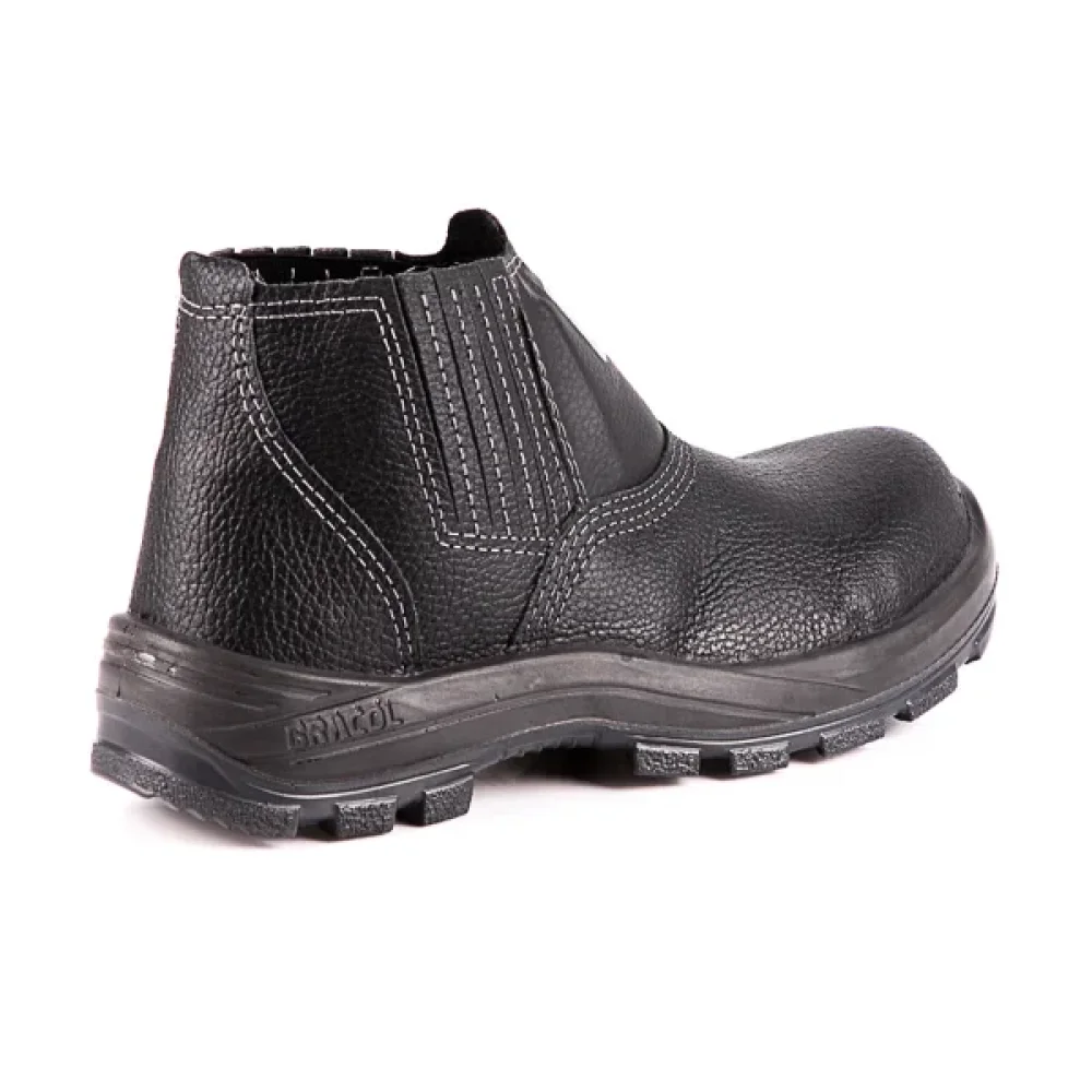 Botina de Segurança com Bico de Composite e Palmilha Anti-Perfurante Ca 42330 - Bracol