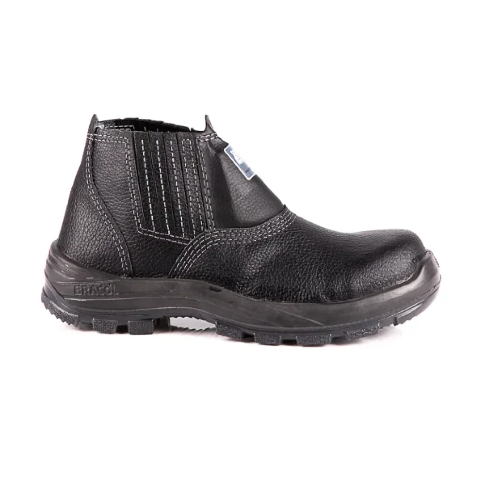 Botina de Segurança com Bico de Composite e Palmilha Anti-Perfurante Ca 42330 - Bracol