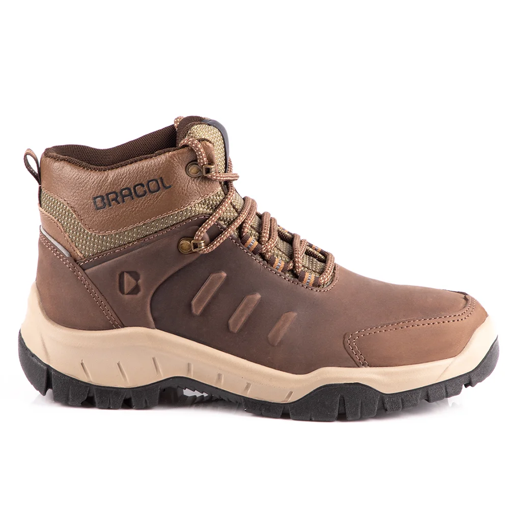 Bota de Segurança Mbdg Horizon Hidrofugado Bico Pvc Ca 40872 Marrom - Bracol