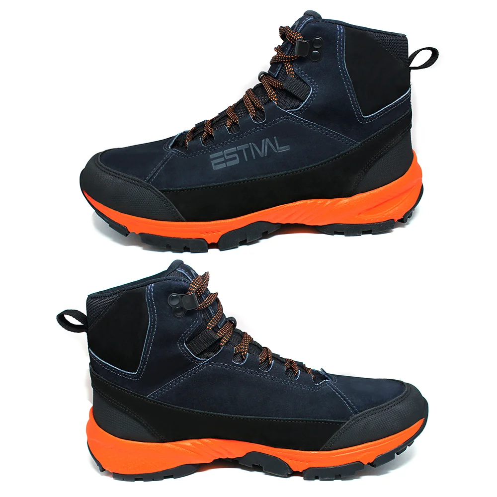 Botina de Segurança Nobuck Trekking Dark Sapphire Ad9000 - Ca 40376 - Estival