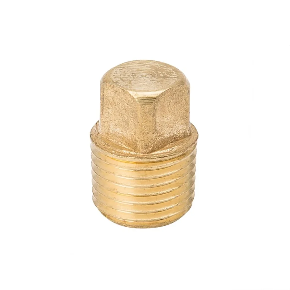 Bujão/ Plugue Macho Latão 1/2 Bsp