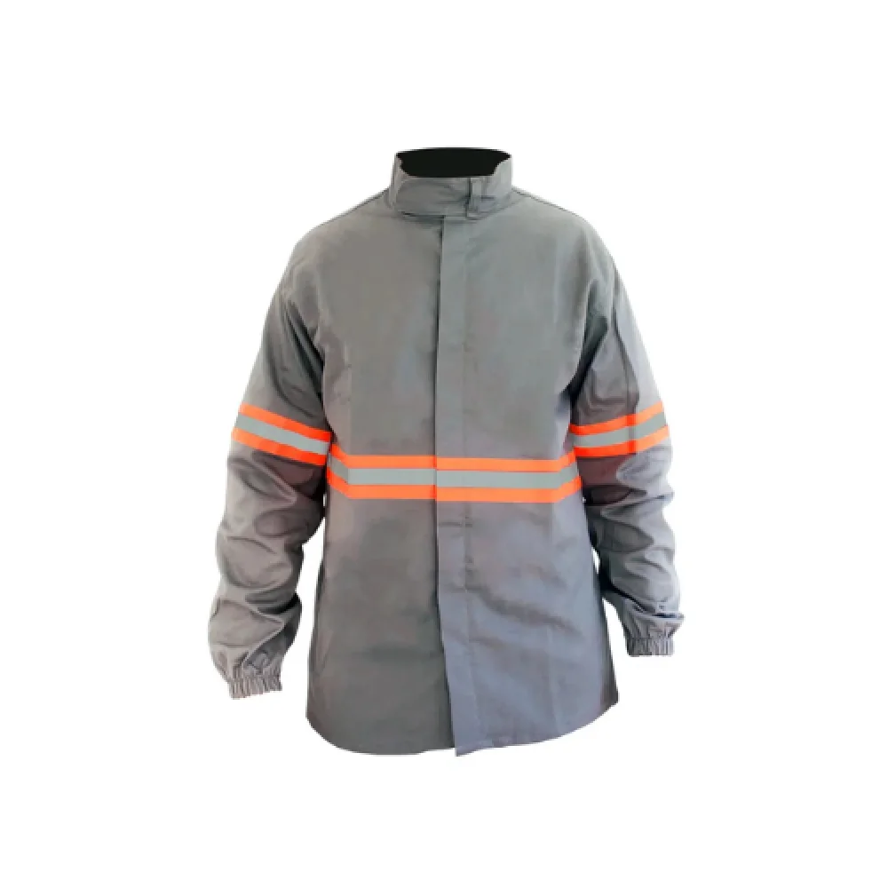 Camisa Eletricista Nr10 Risco 2 Cinza C/Faixa Refletiva Ca 46298 Guardian