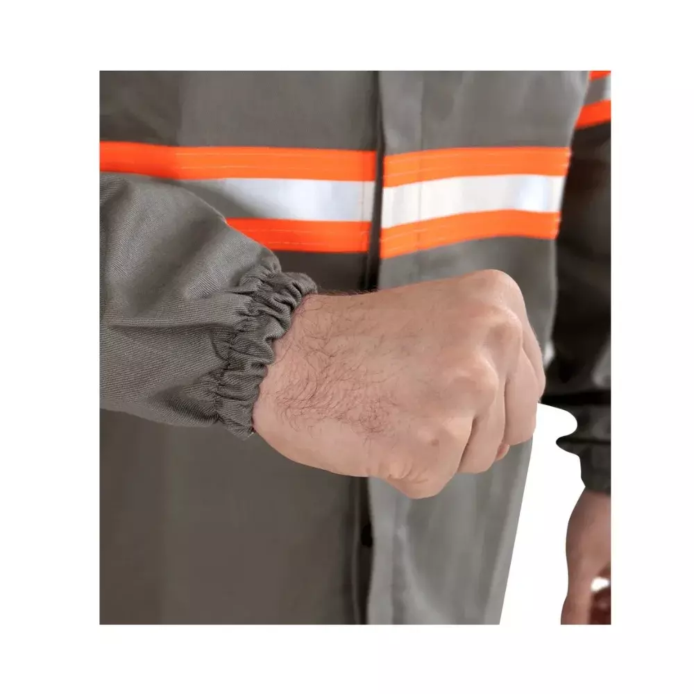 Camisa Nr10 Antichama Risco 2 Guardian Fire DX Cinza - Ca 46298