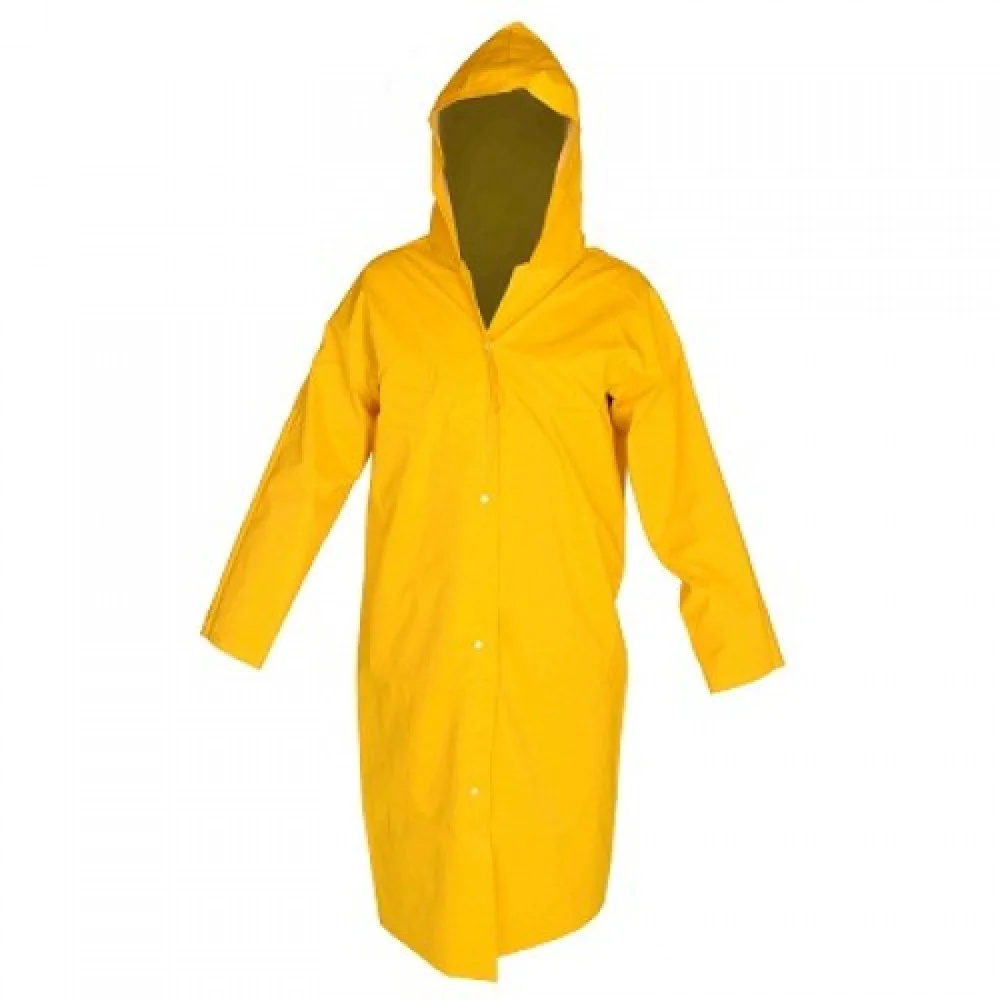 Capa de Chuva de Trevira Forrada Amarela Ca 28449 - Brascamp