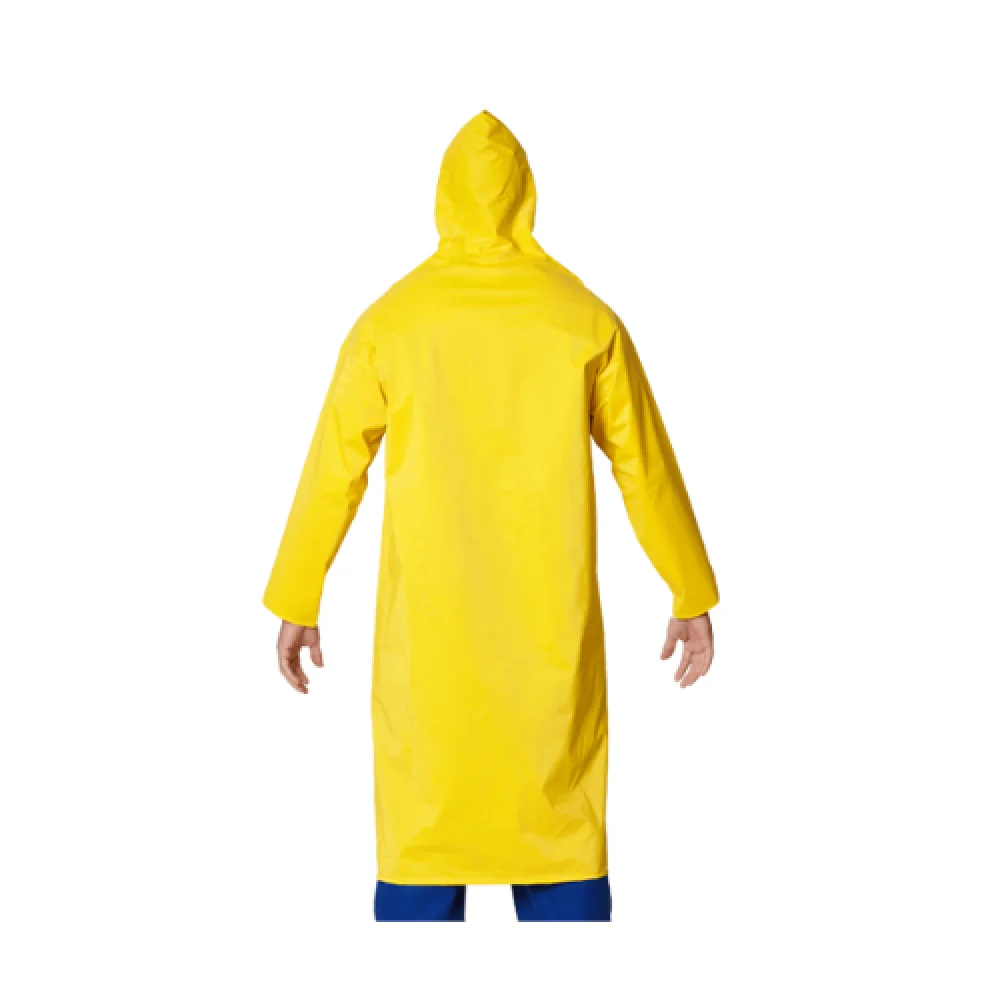 Capa de Chuva em Pvc Forrada Amarela C/Capuz Ca 28449 - Brascamp