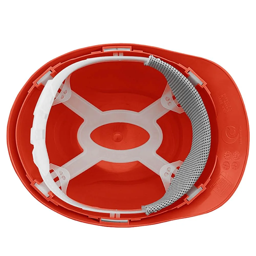 Capacete de Segurança C/Suspensão Vermelho Ca 34414 - Camper