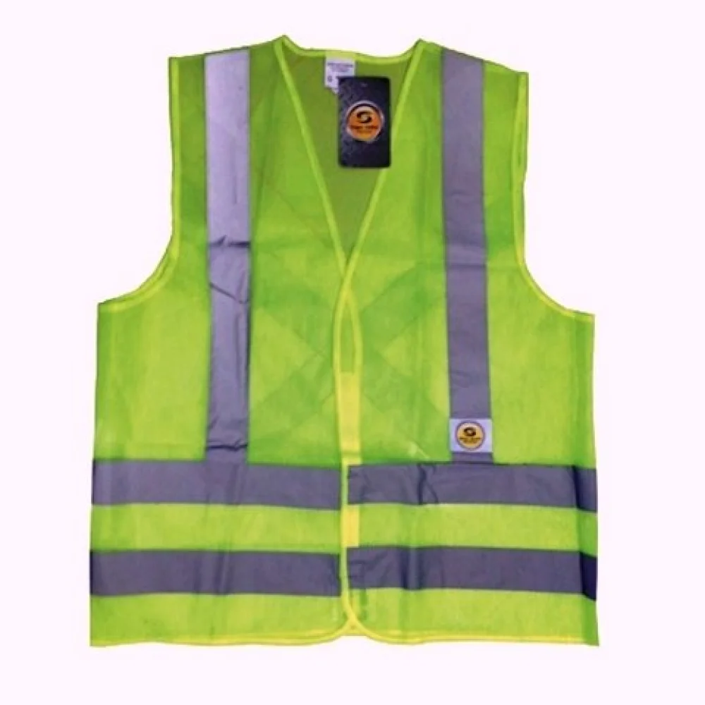Colete Refletivo de Tela Verde sem Bolso - Super Safety