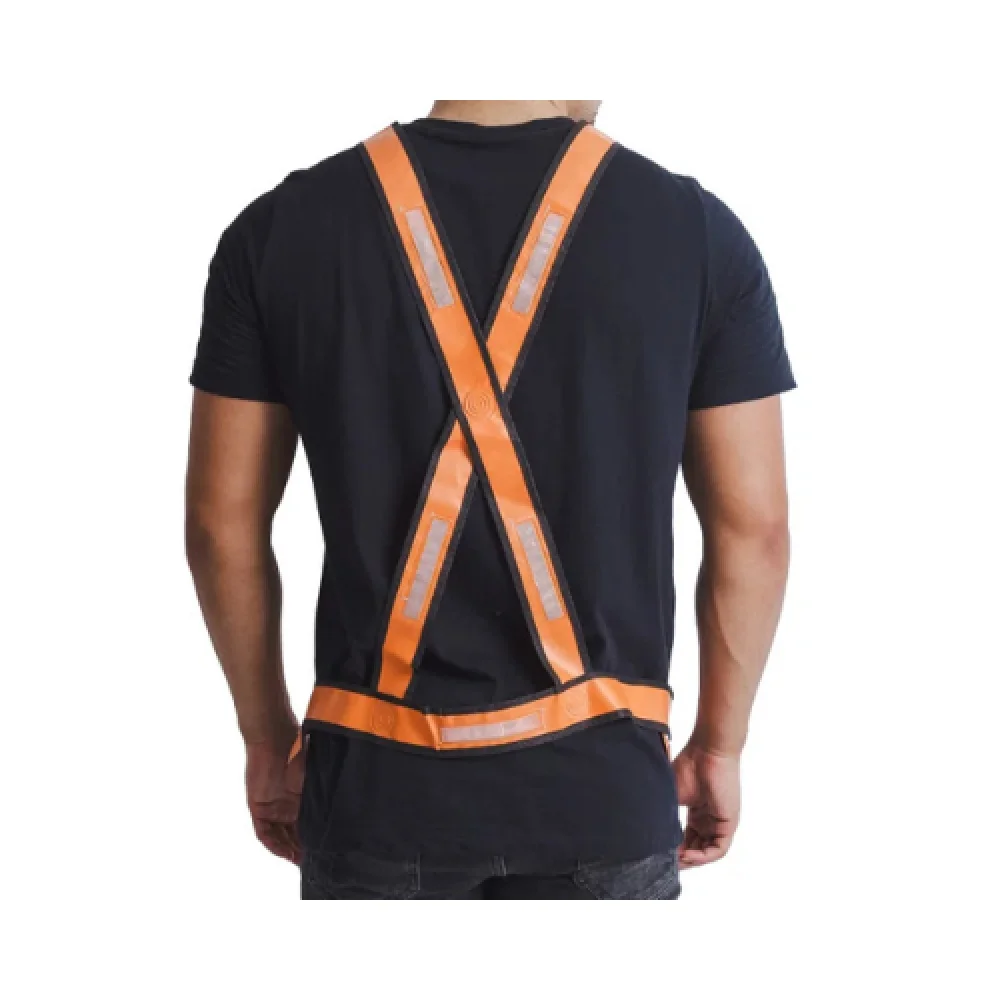 Colete Refletivo Tipo X Laranja