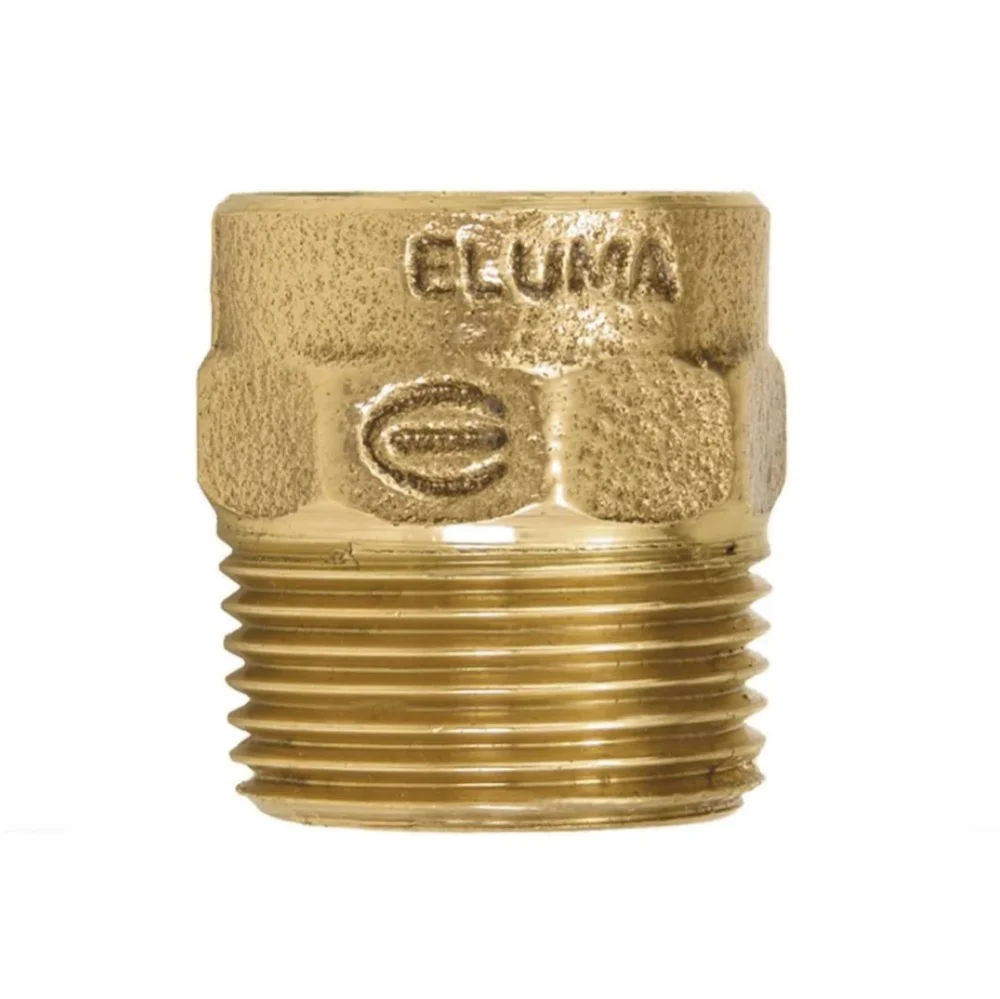 Conector Macho Bronze 28Mm X 1" Eluma