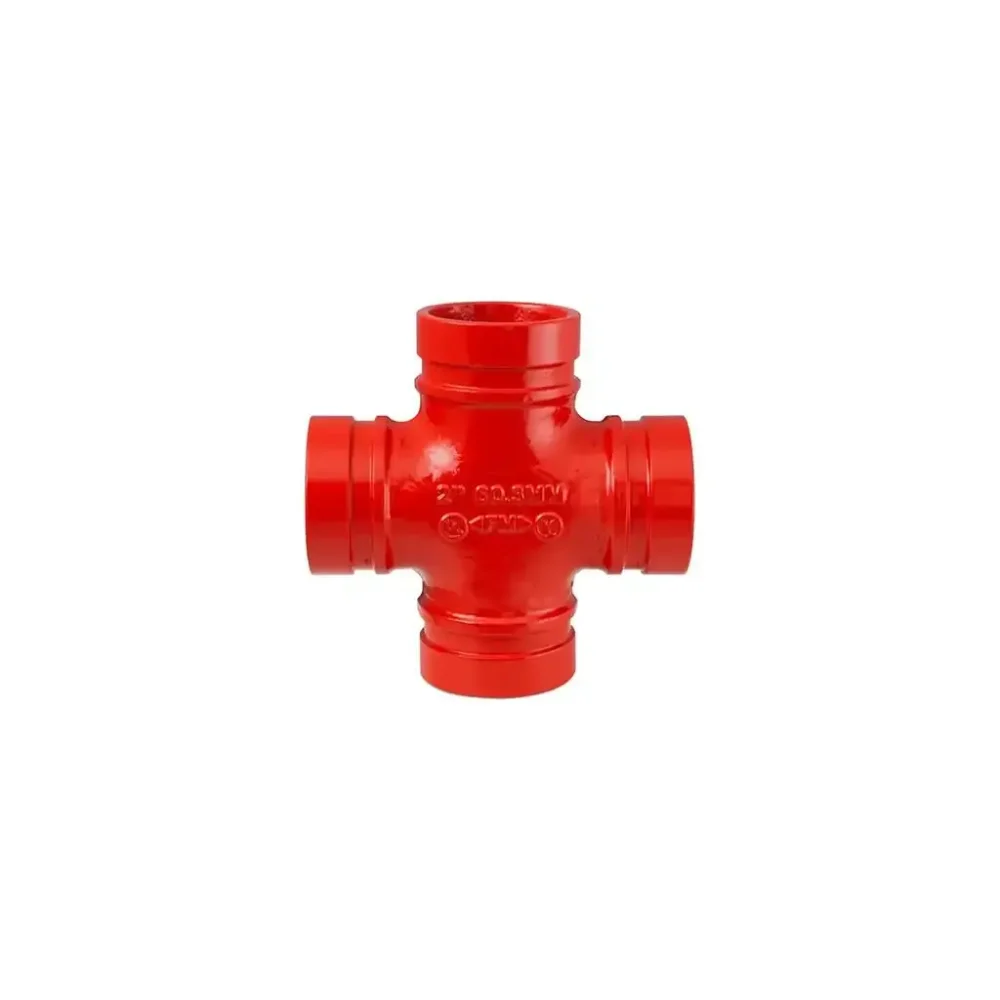 Conexão Cruzeta Ranhurada 3" - 89Mm