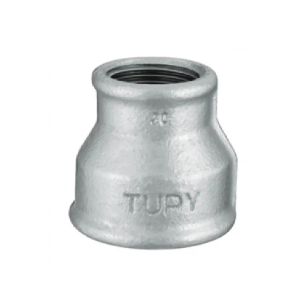 Conexão Luva de Redução Galvanizada 1.1/4" X 3/4