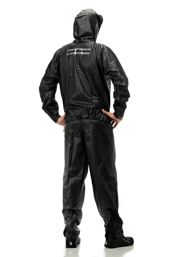 Conjunto Capa de Chuva C/Capuz Pvc Motoqueiro - Pantaneiro