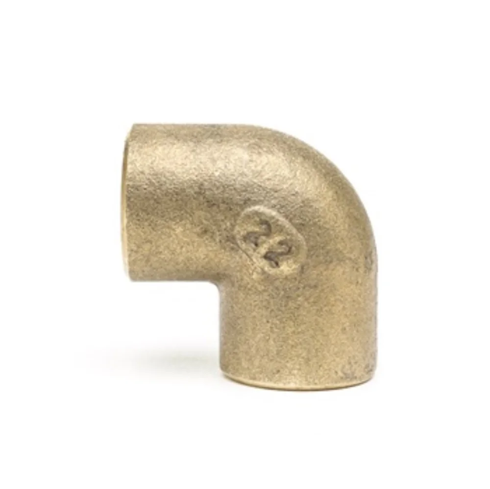Cotovelo Bronze 90° 22Mm