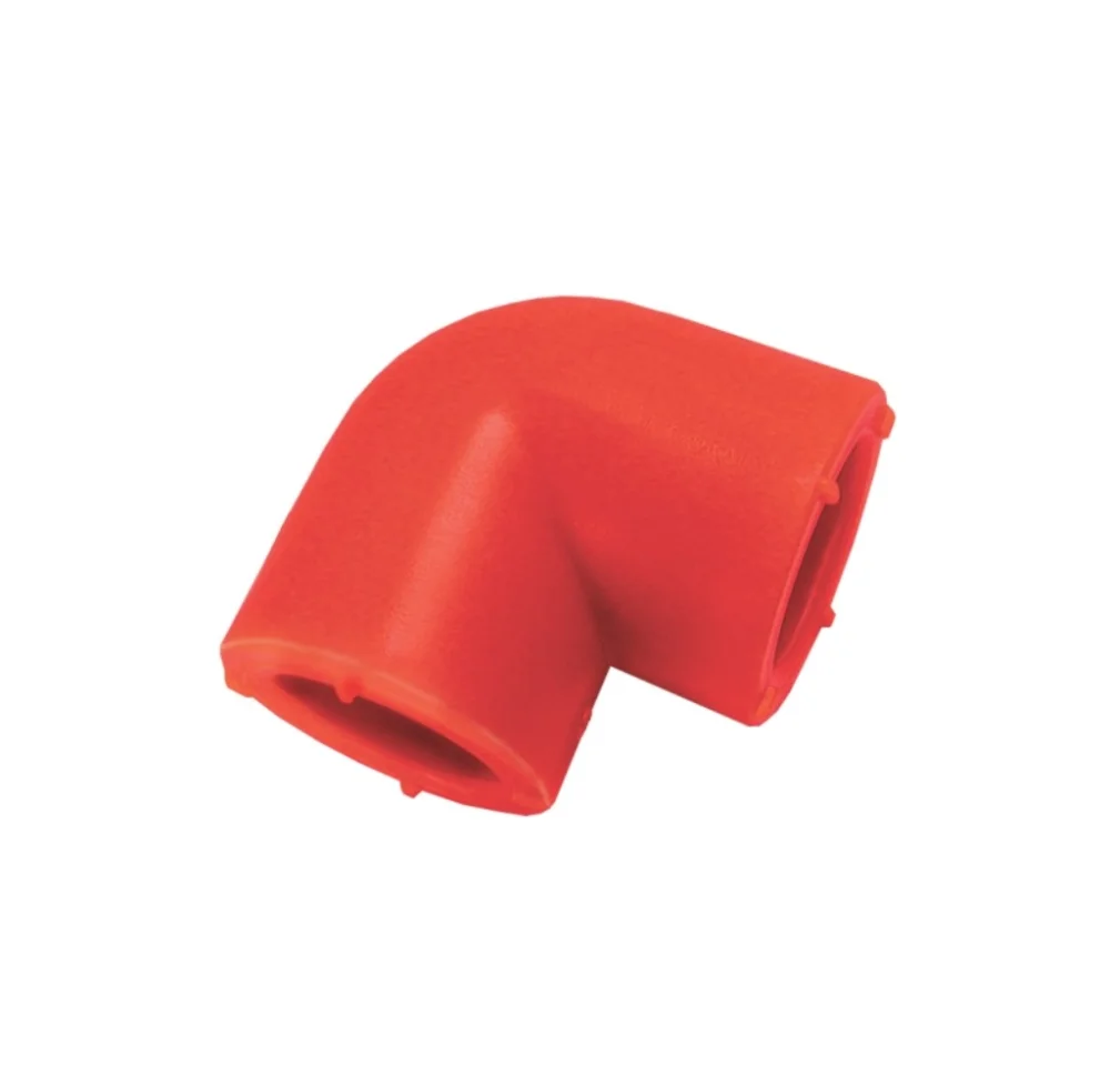 Cotovelo (Joelho) 90° Ppr Vermelho 90Mm