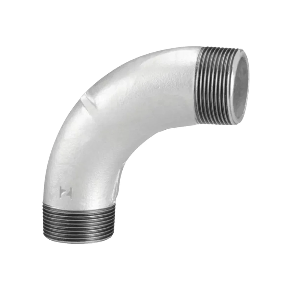 Curva 90 Graus Macho Galvanizada 1.1/4 Polegada