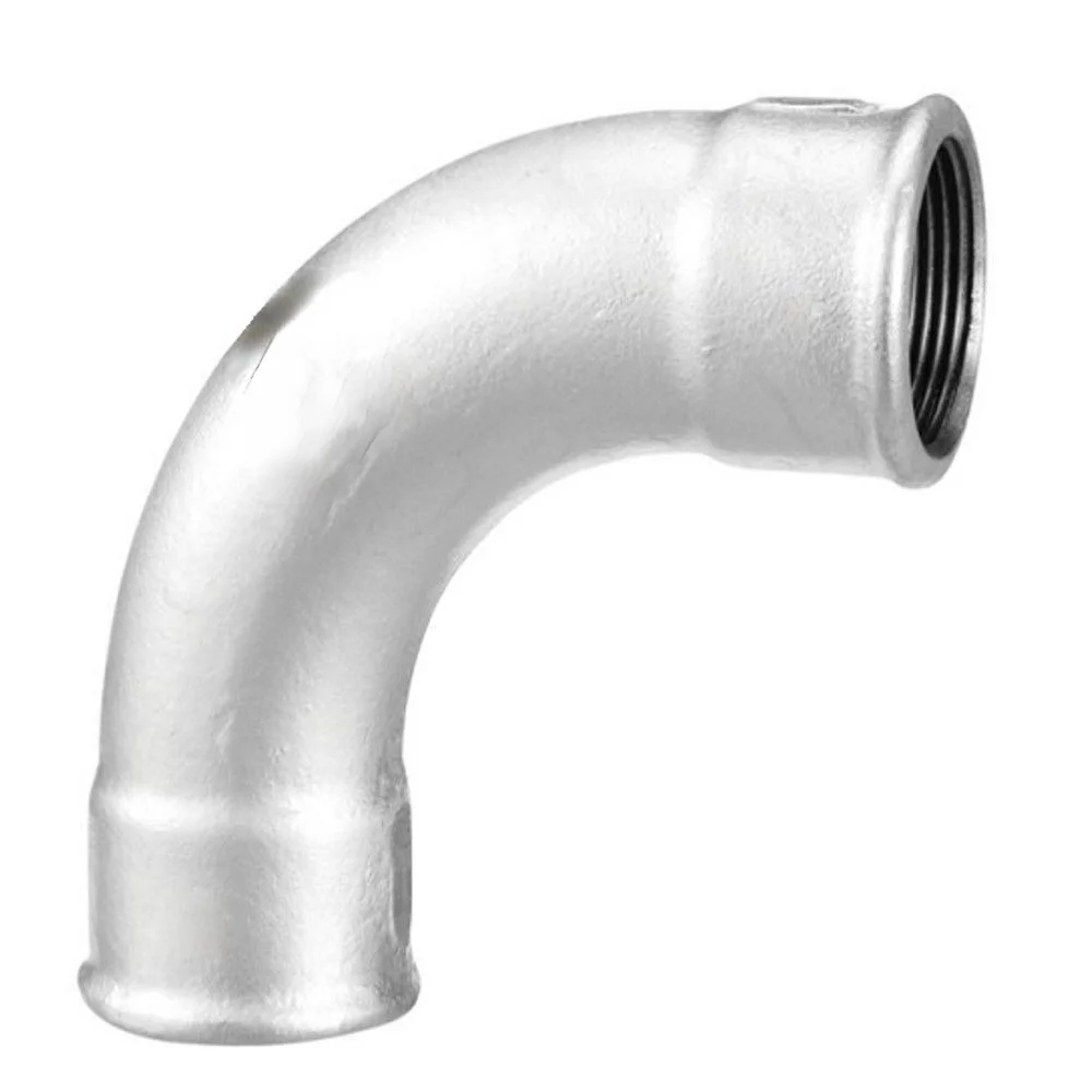 Curva Galvanizada Helicoidal 90° 76Mm